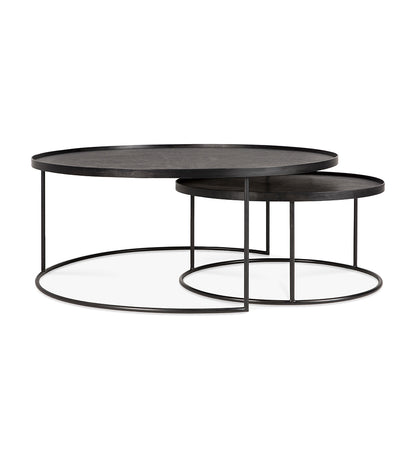 Round Tray Coffee Table Frame Set - L/XL