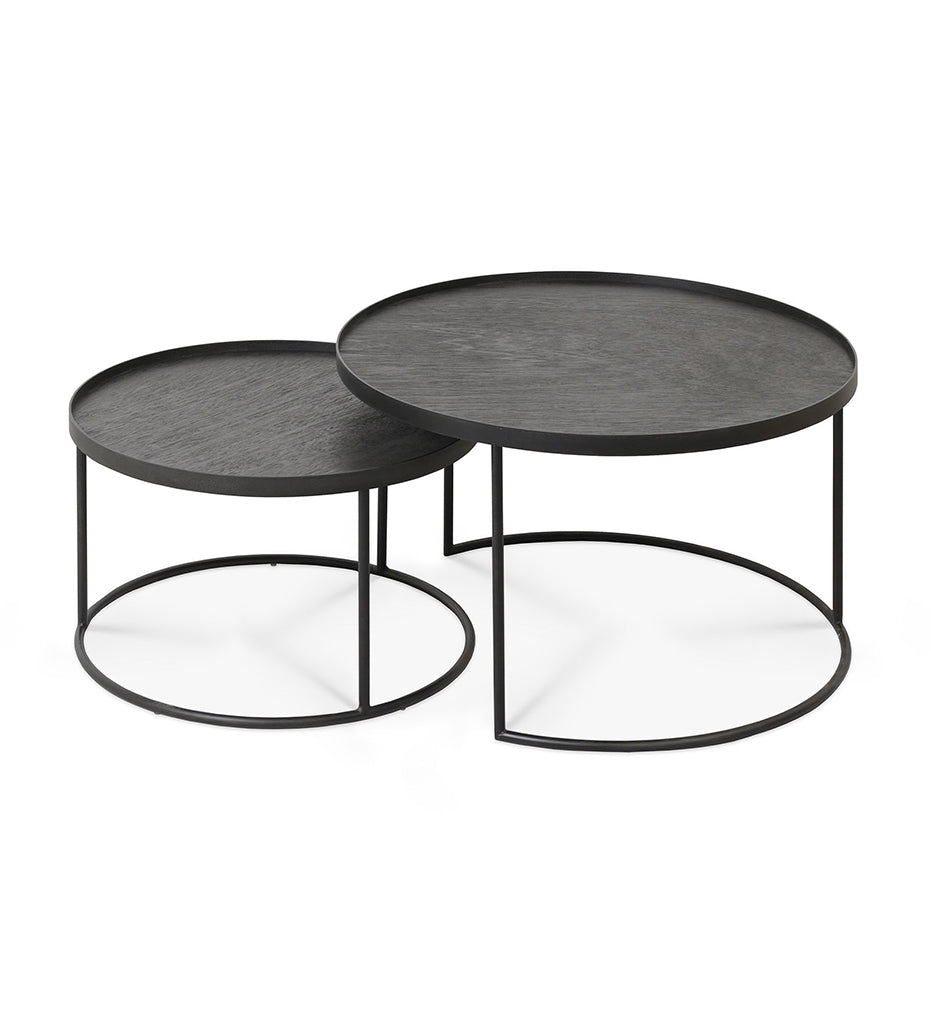 Round Tray Coffee Table Frame Set - S/L