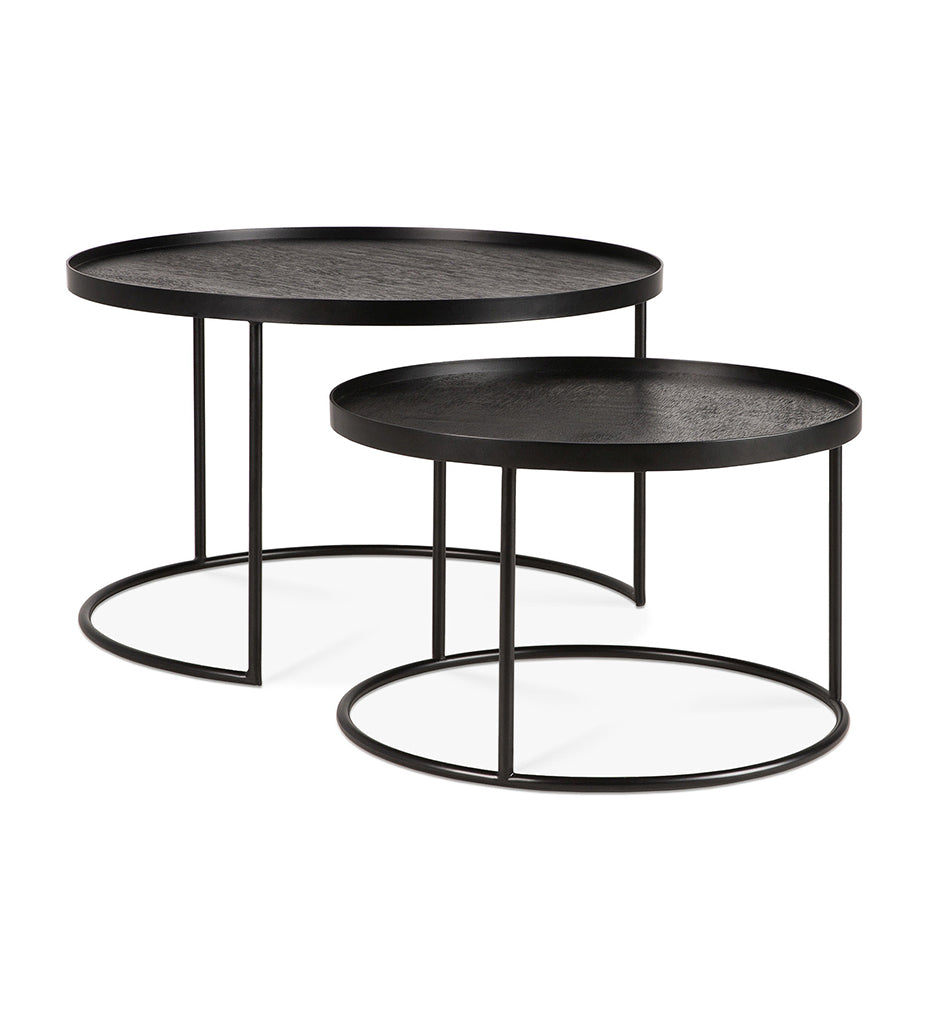 Round Tray Coffee Table Frame Set - S/L