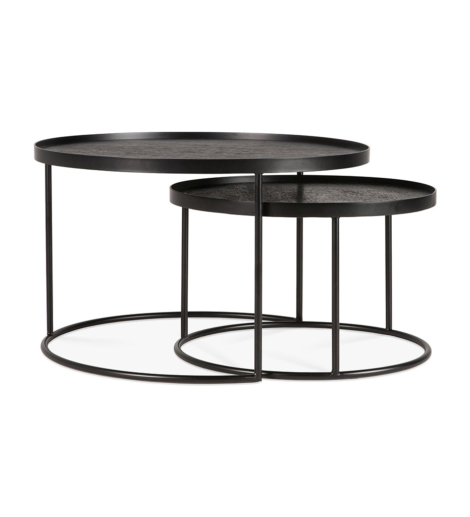 Round Tray Coffee Table Frame Set - S/L