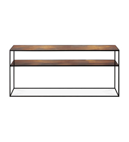 Bronze Copper Sofa Console