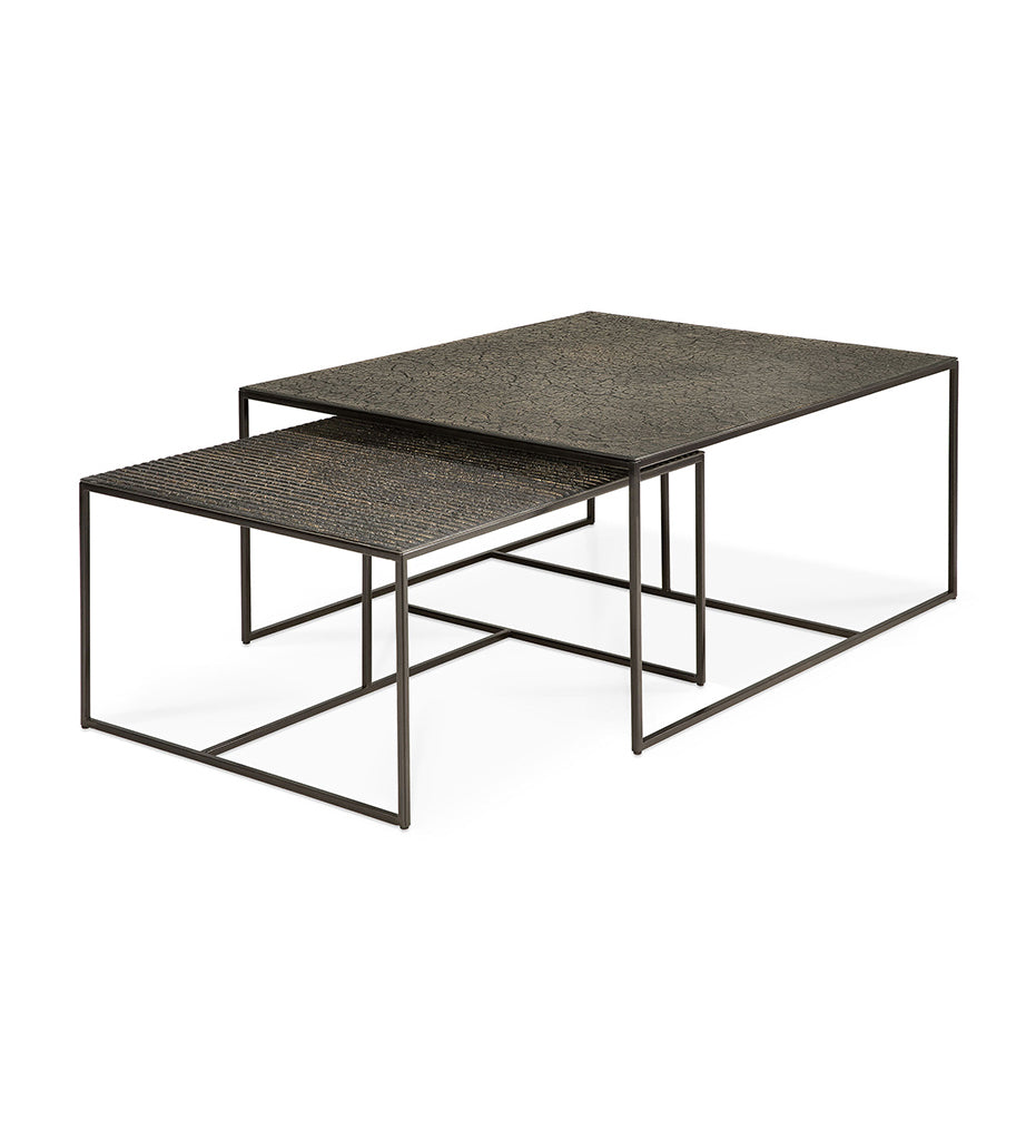 Pentagon Nesting Coffee Table - Set of 2