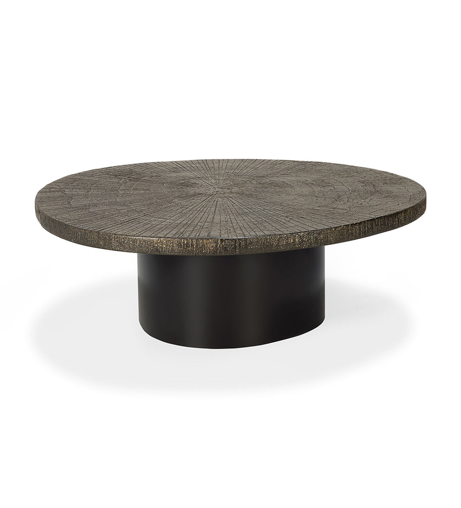 Slice Oval Coffee Table - Minerals - Whisky -