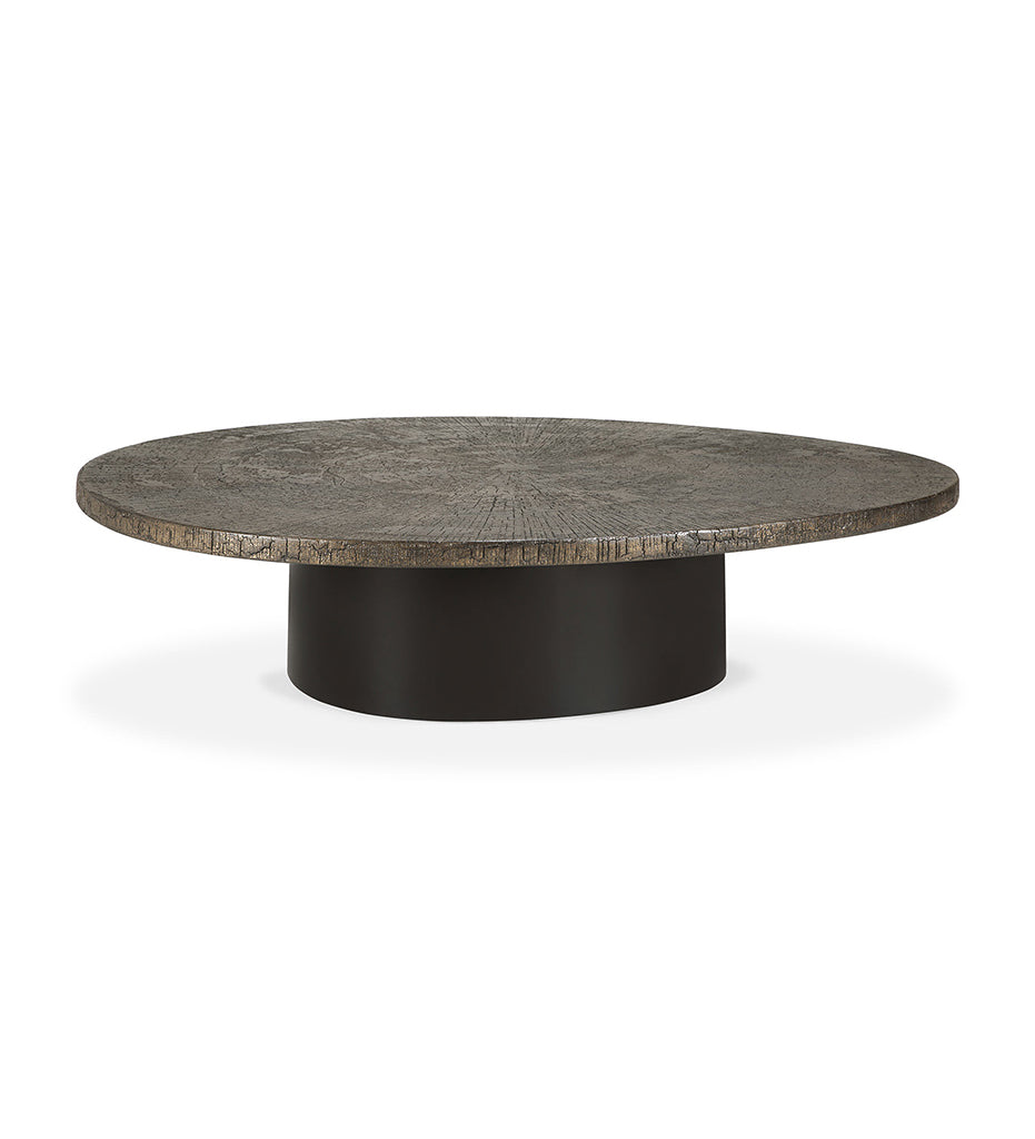 Slice Oval Coffee Table - Minerals - Whisky -