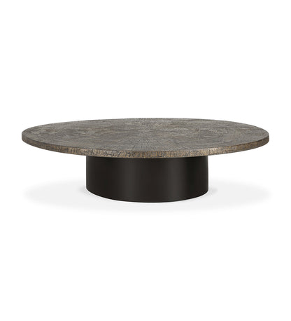 Slice Oval Coffee Table - Minerals - Whisky -