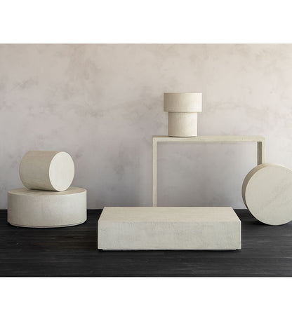 Elements Console - Microcement - Off White - 47 in.