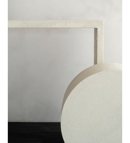 Elements Console - Microcement - Off White - 47 in.