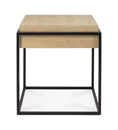 Oak Monolit Side Table - Slim