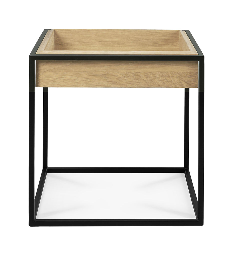 Oak Monolit Side Table - Slim