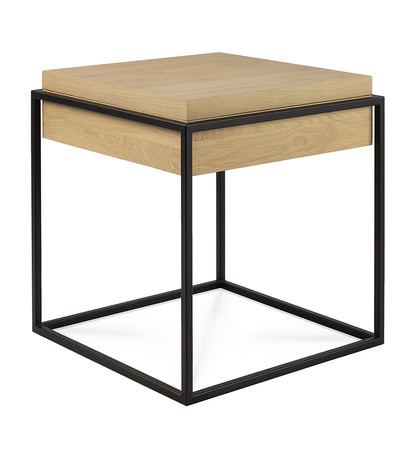 Oak Monolit Side Table - Slim