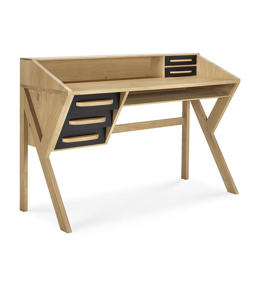 Oak Origami Desk -