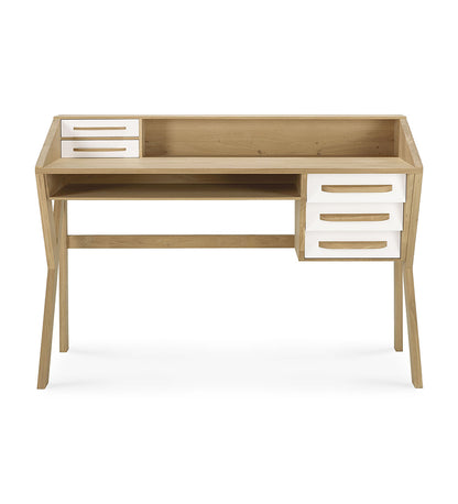 Oak Origami Desk -