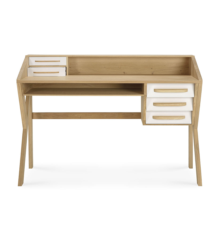 Oak Origami Desk -