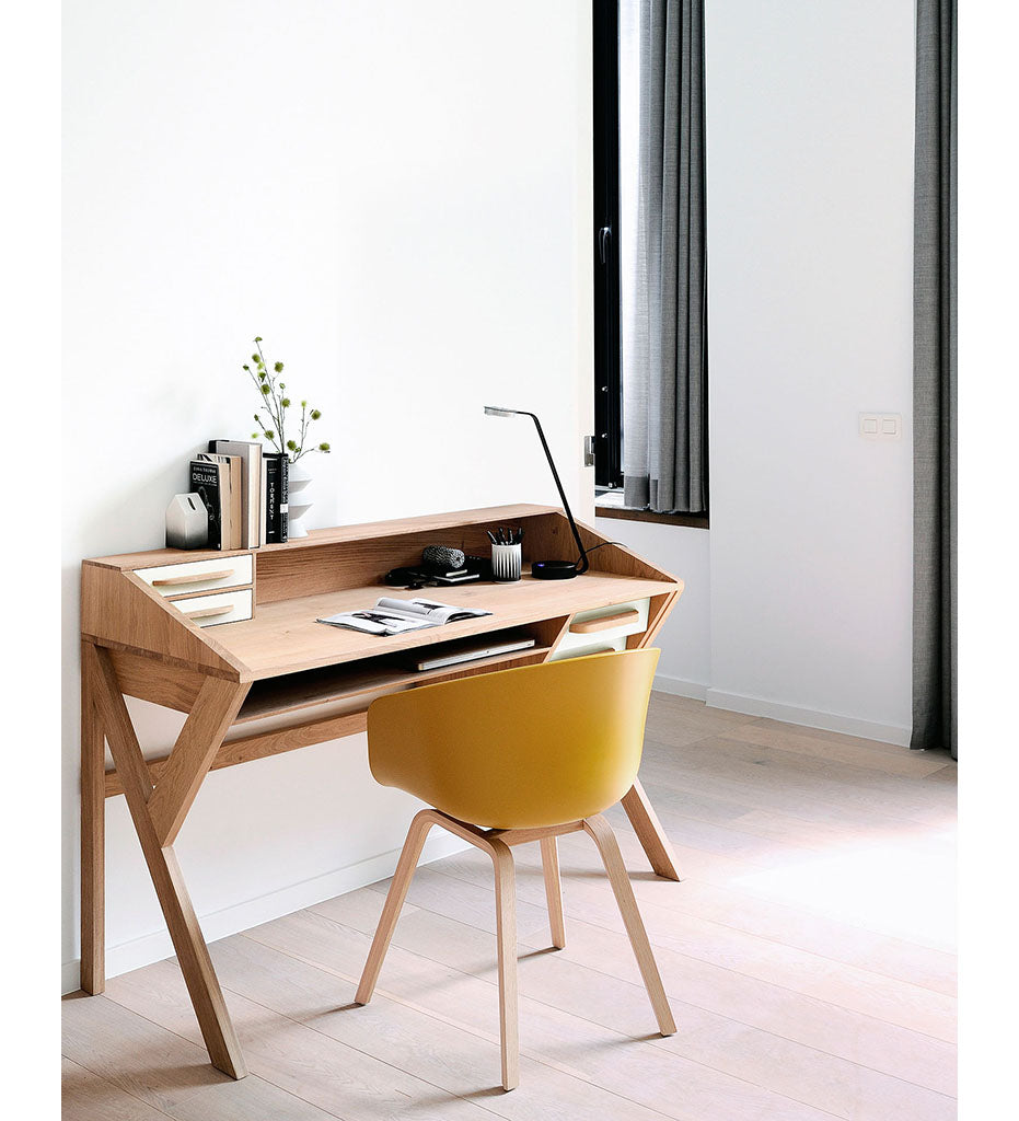 Oak Origami Desk -