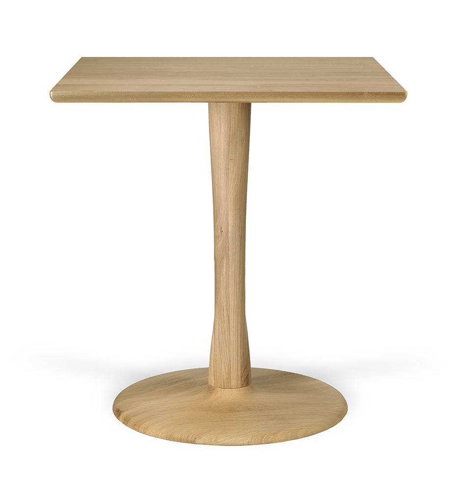 Torsion Square Dining Table - Oak