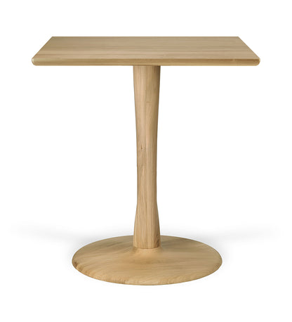 Torsion Square Dining Table - Oak