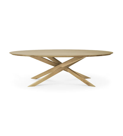 Oak Mikado Oval Coffee Table