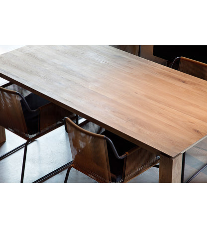 Oak Slice Dining Table -