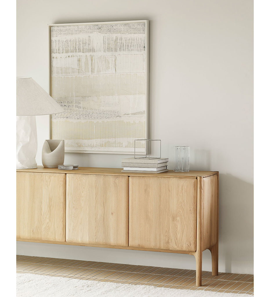 Pi Sideboard - Oak - 4 Doors