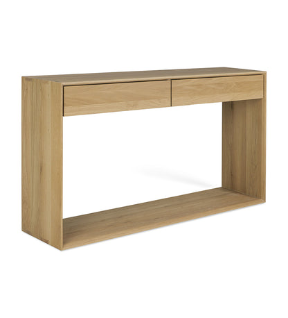 Oak Nordic Console -