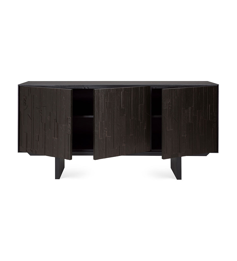 Mosaic Sideboard - 3 Doors - Varnished