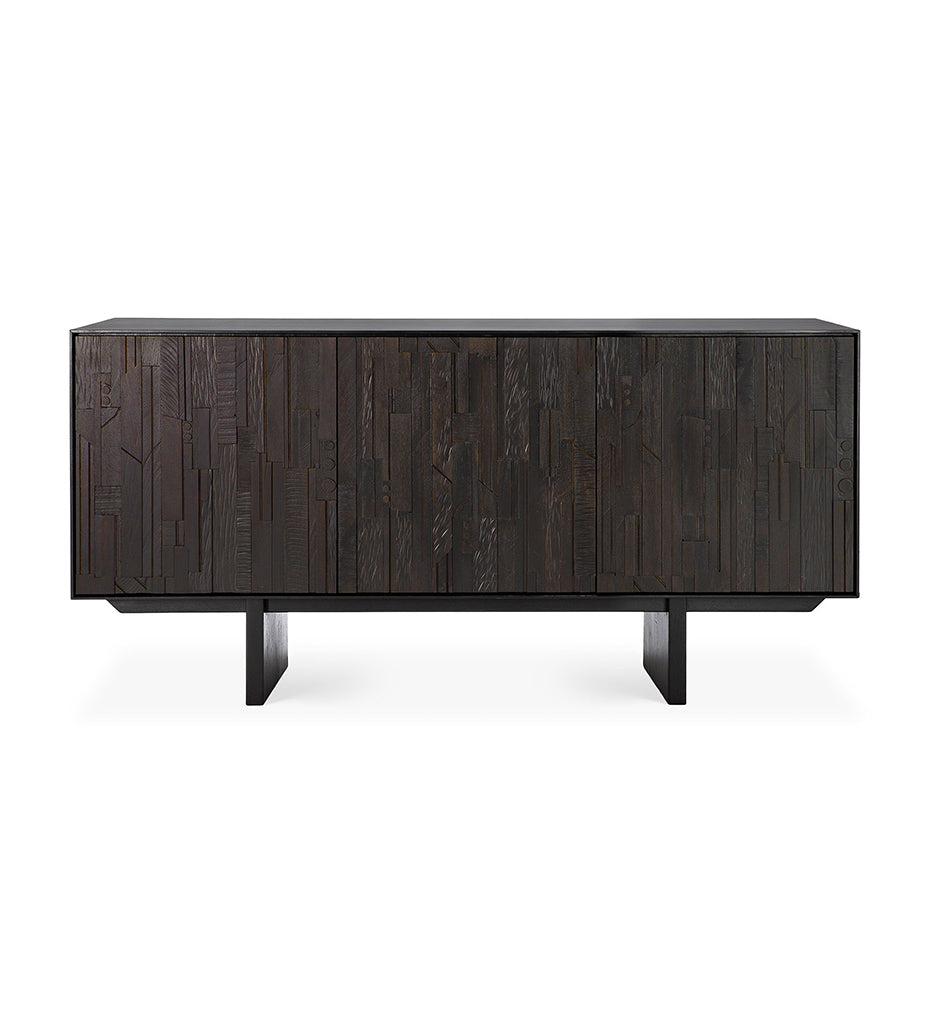 Mosaic Sideboard - 3 Doors - Varnished