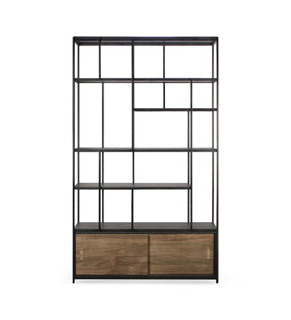 Studio Rack - Teak - 2 Doors