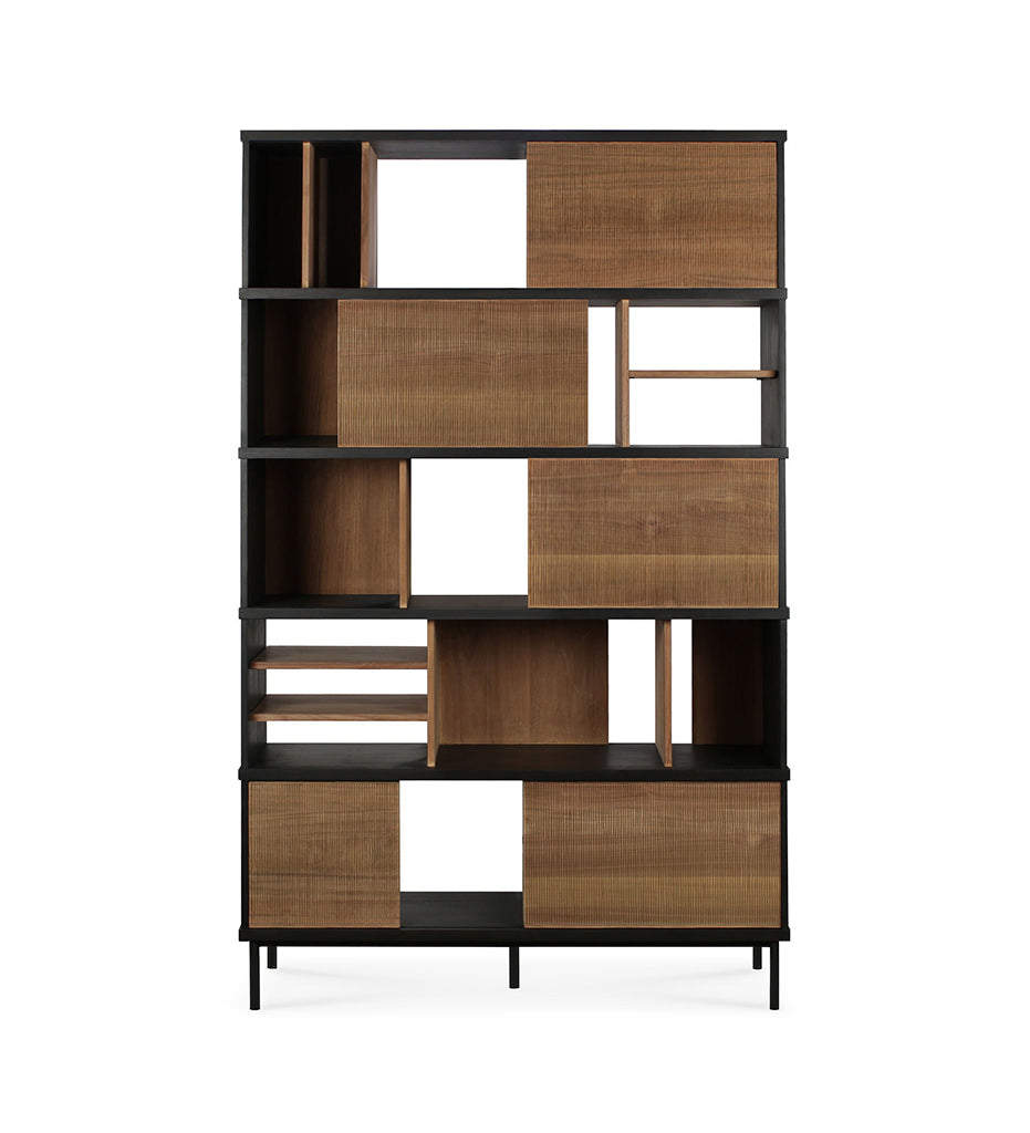 Oscar Rack - Teak - 5 Doors