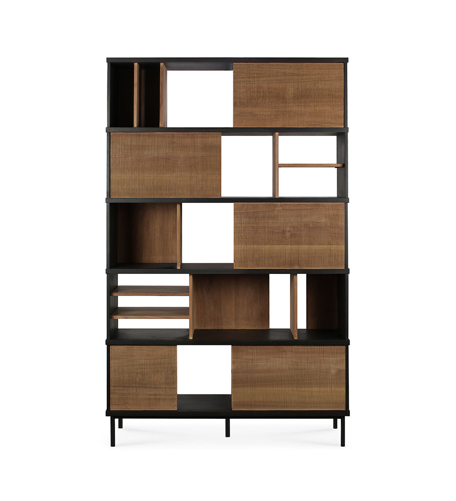 Oscar Rack - Teak - 5 Doors