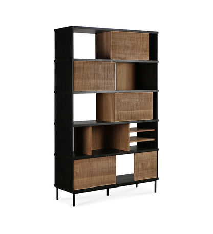 Oscar Rack - Teak - 5 Doors