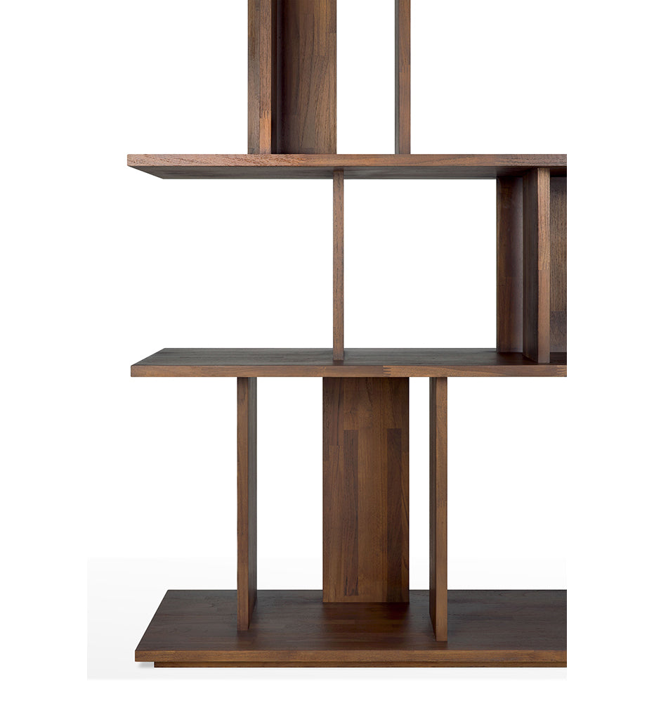 Irregular Rack - Varnished Brown Teak - 88 in.