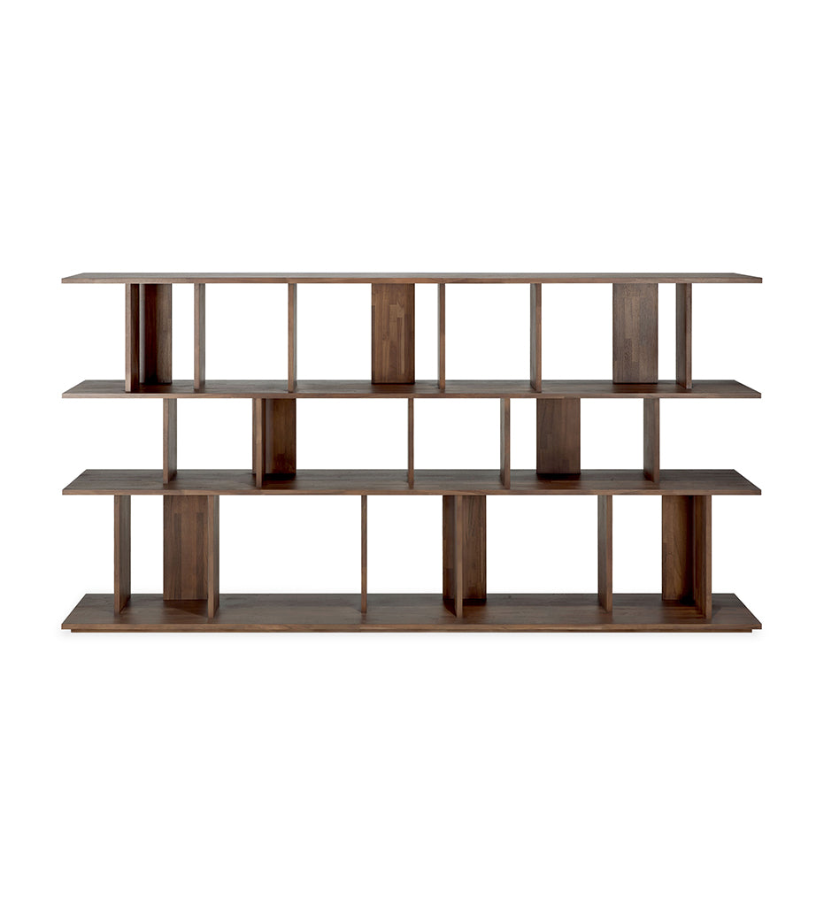 Irregular Rack - Varnished Brown Teak - 88 in.