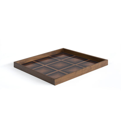 Ink Squares Glass Tray - Square -