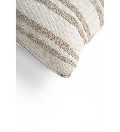 White Stripes Outdoor Cushion - Lumbar