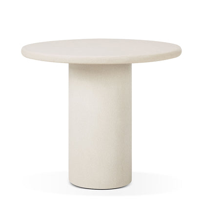 Elements Dining Table - Microcement - Off White - Round -