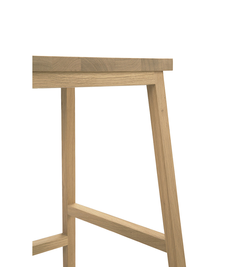 Oak N3 Counter Stool