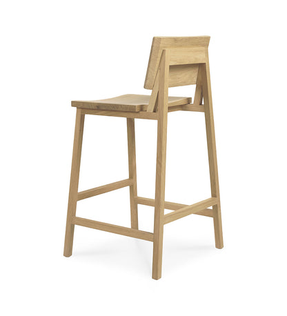 Oak N3 Counter Stool