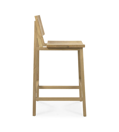 Oak N3 Counter Stool