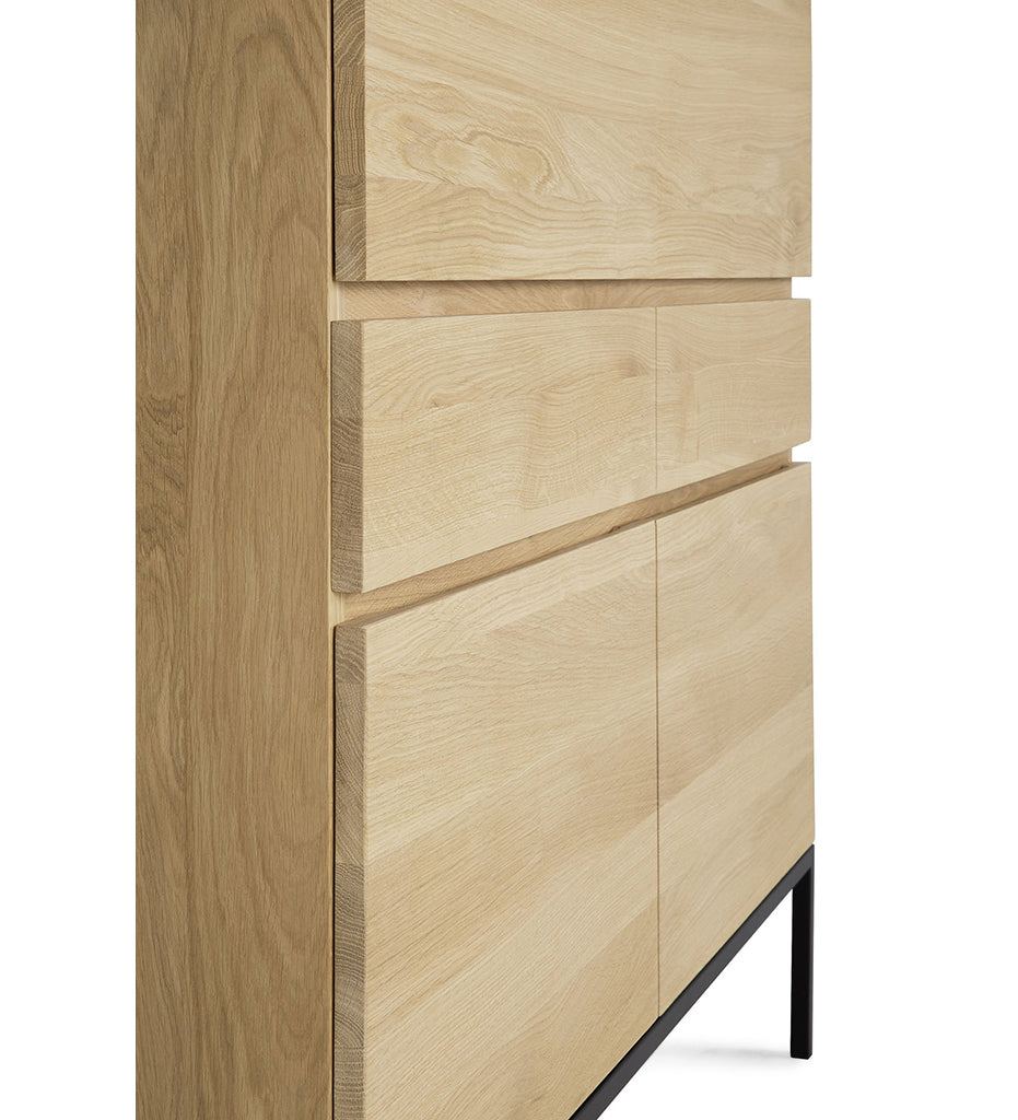 Oak Ligna Storage Cupboard