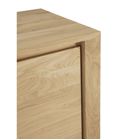 Oak Shadow Sideboard - 3 Doors