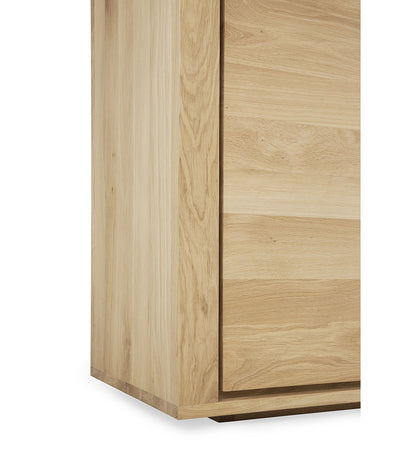 Oak Shadow Sideboard - 3 Doors