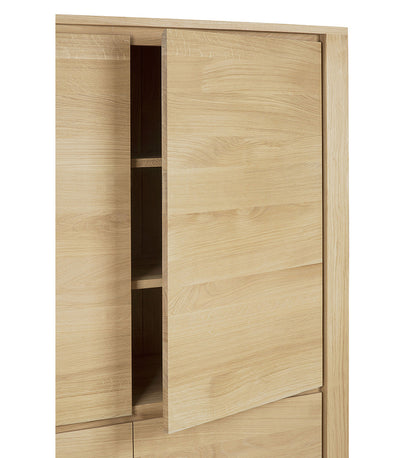 Oak Shadow Storage Cupboard