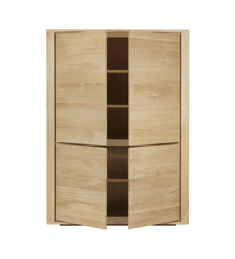 Oak Shadow Storage Cupboard