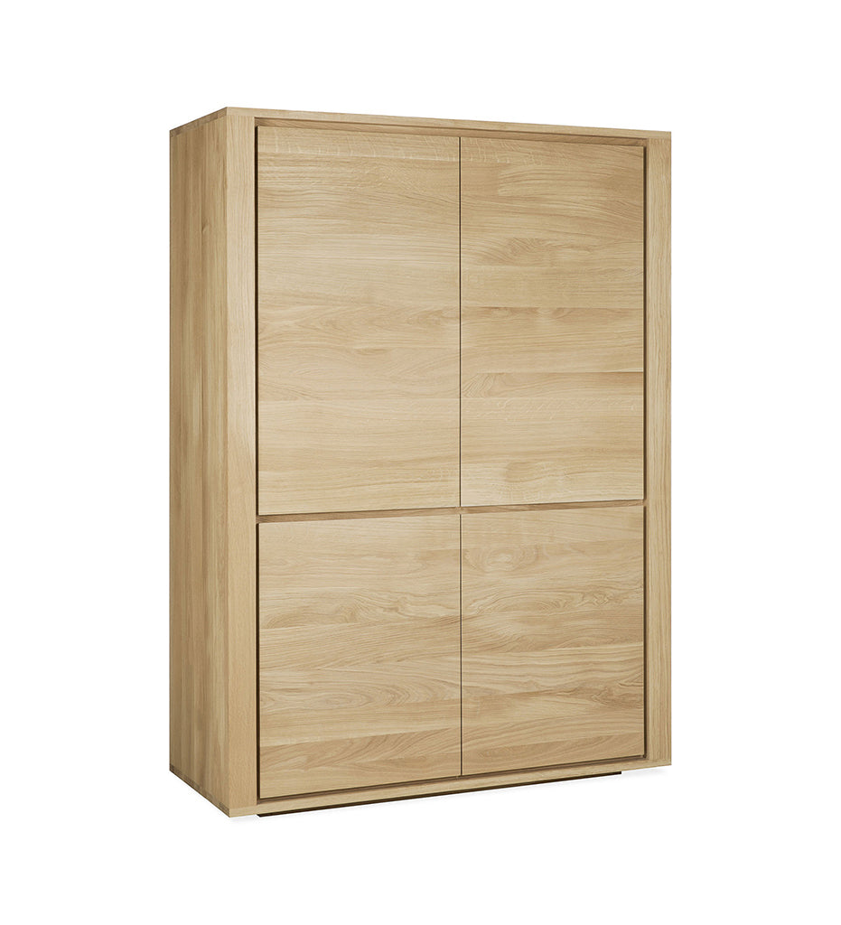 Oak Shadow Storage Cupboard