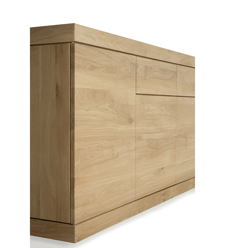 Oak Burger Sideboard - 5 Doors