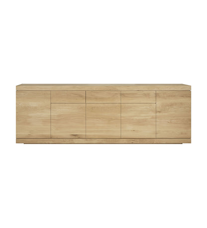 Oak Burger Sideboard - 5 Doors