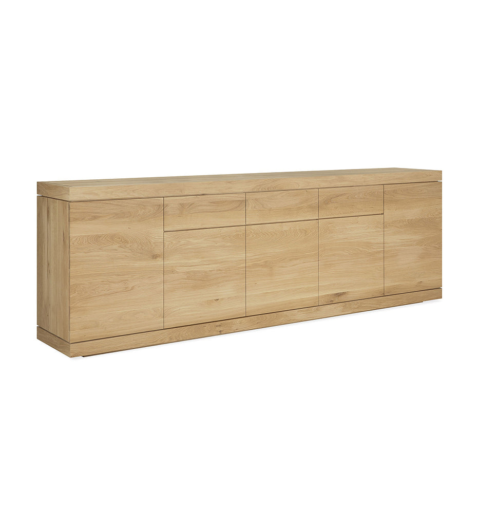 Oak Burger Sideboard - 5 Doors