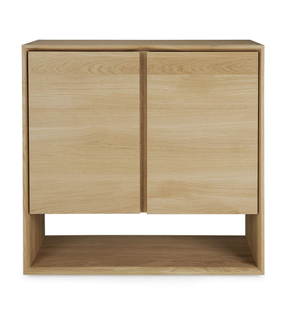 Oak Nordic Sideboard - 2 Doors