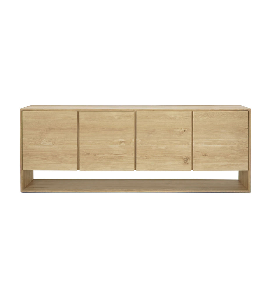 Oak Nordic Sideboard - 4 Doors