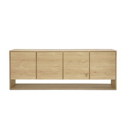 Oak Nordic Sideboard - 4 Doors